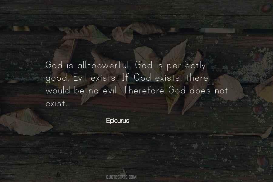 Quotes About Does God Exist #1218119