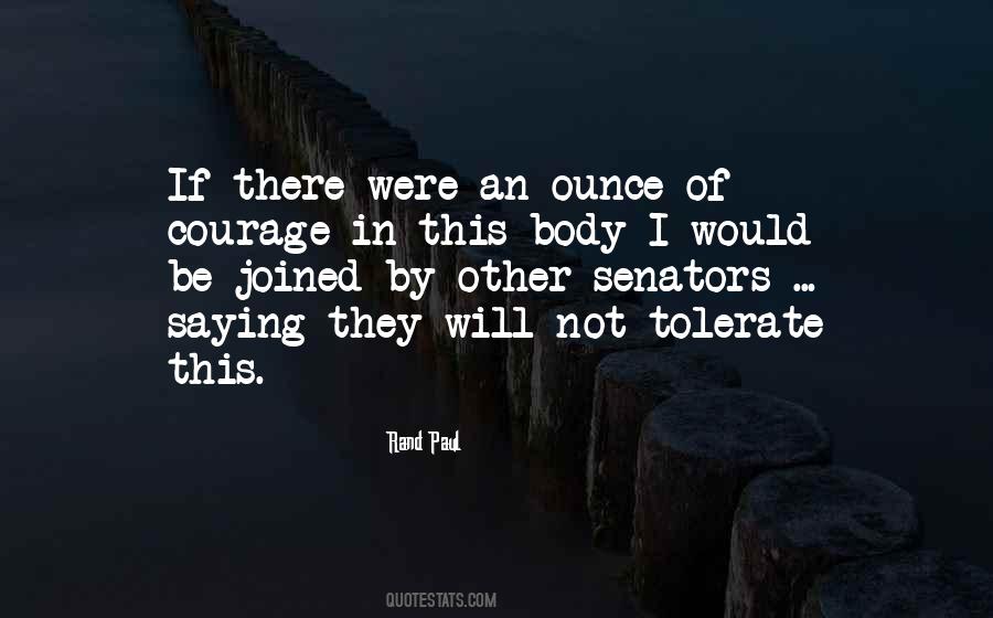 Not Tolerate Quotes #1312009