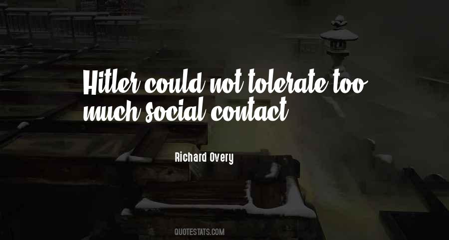 Not Tolerate Quotes #1857295