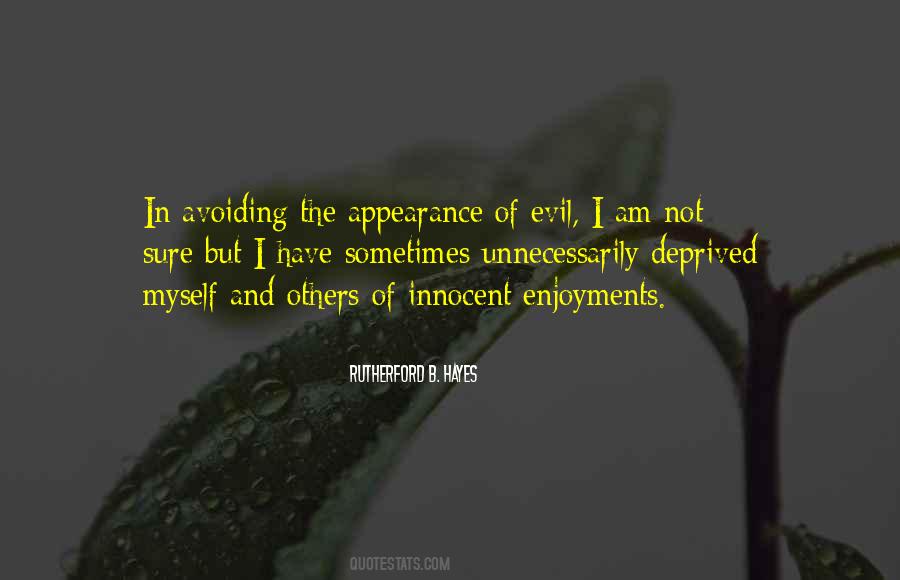 Innocent Evil Quotes #381743