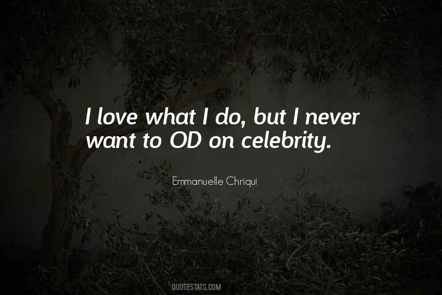 Quotes About Celebrity Love #244067