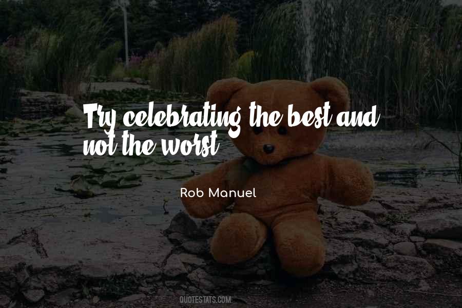 Quotes About Celebrating Others #163570