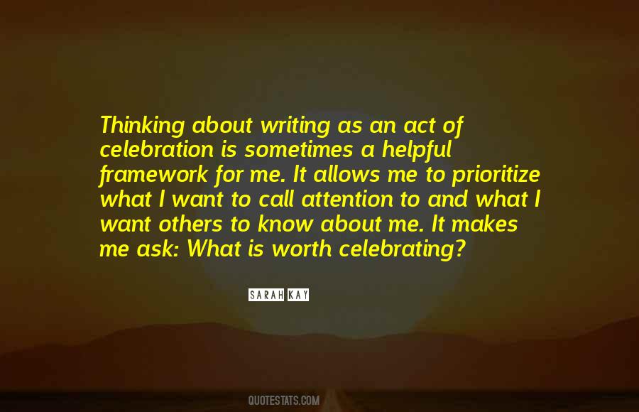 Quotes About Celebrating Others #694555