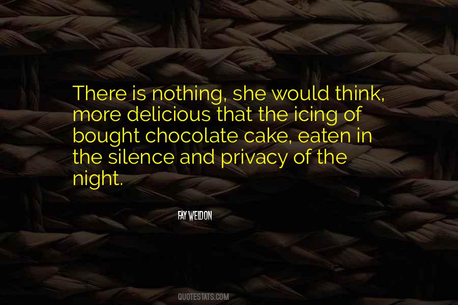 Quotes About The Silence Of The Night #1268486