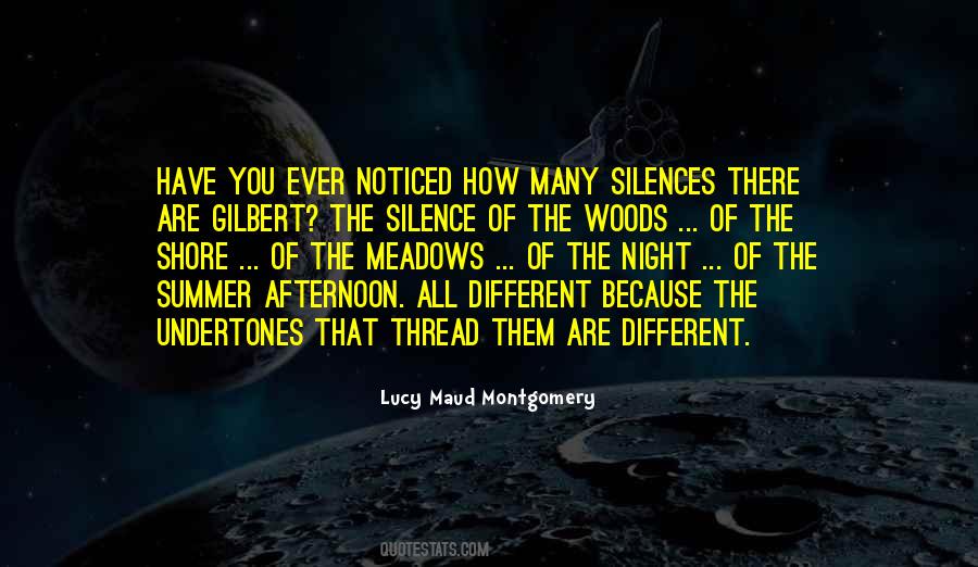 Quotes About The Silence Of The Night #1584688