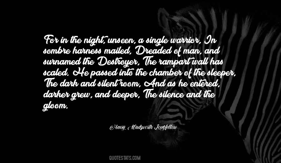 Quotes About The Silence Of The Night #607165