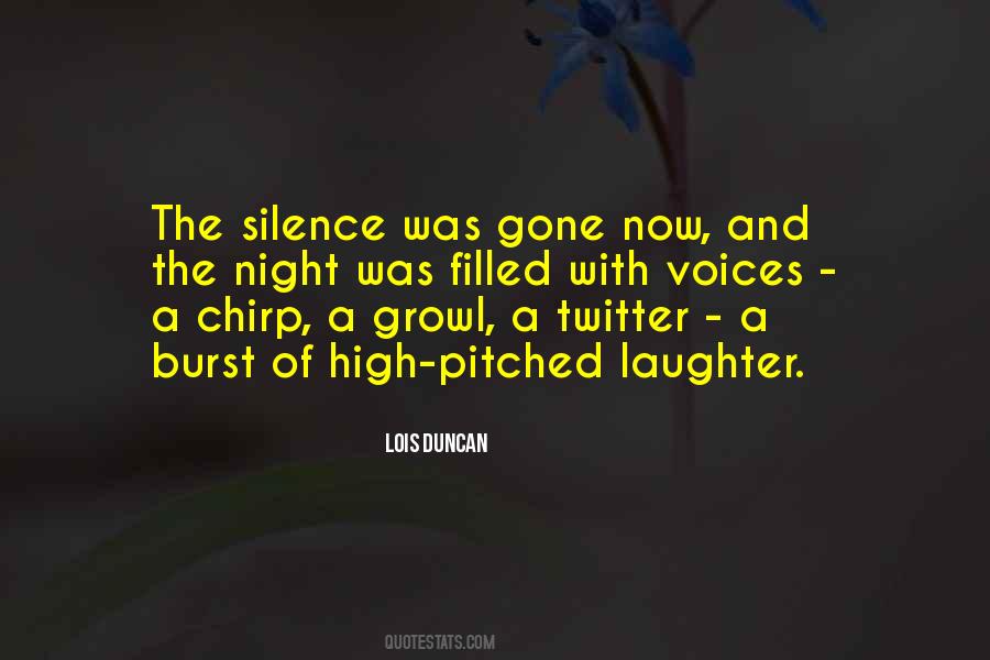 Quotes About The Silence Of The Night #631766
