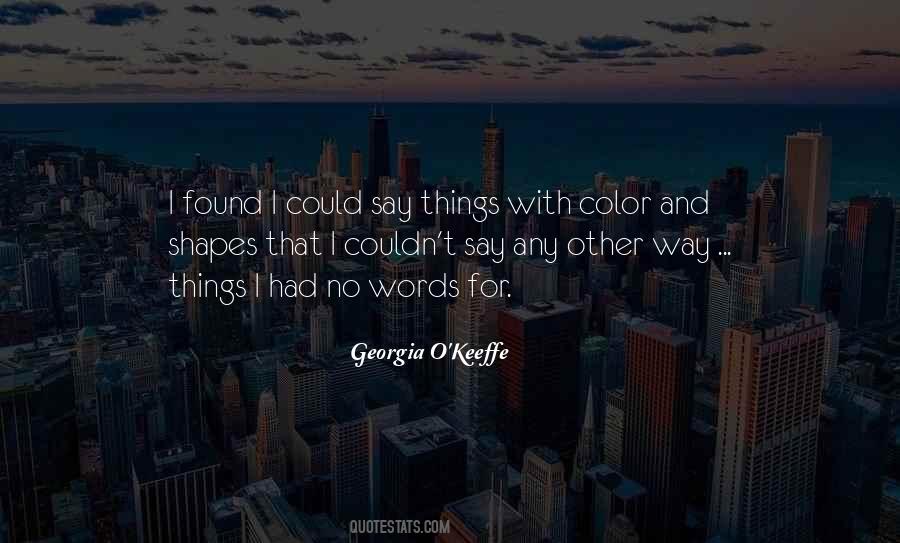 Quotes About Shapes In Art #749484