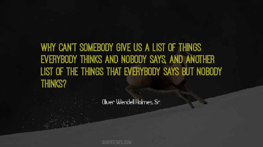 A List Of Things Quotes #1774993