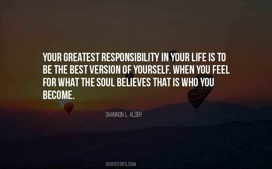 Best Version Of You Quotes #1354623