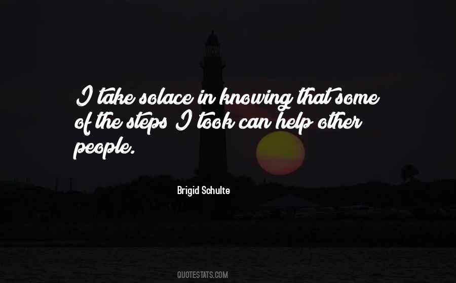 Quotes About Solace #1693611