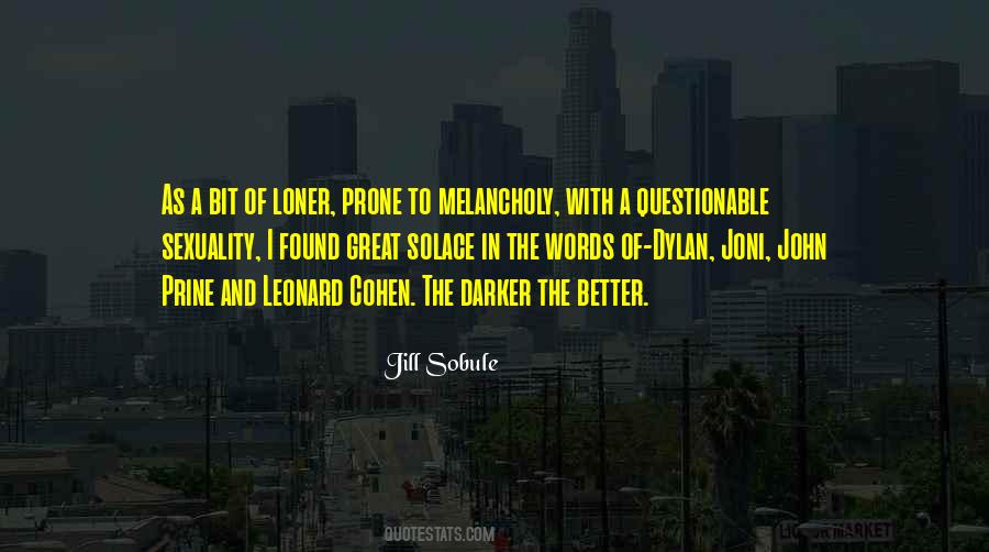 Quotes About Solace #172678 Quotes About Solace #172678
