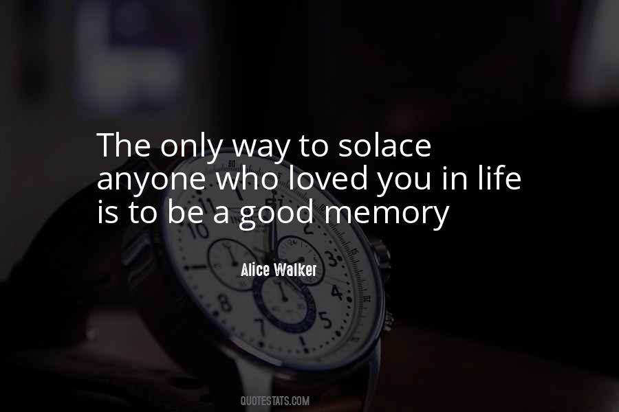 Quotes About Solace #241299