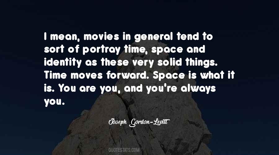 Quotes About Time Space #1708807