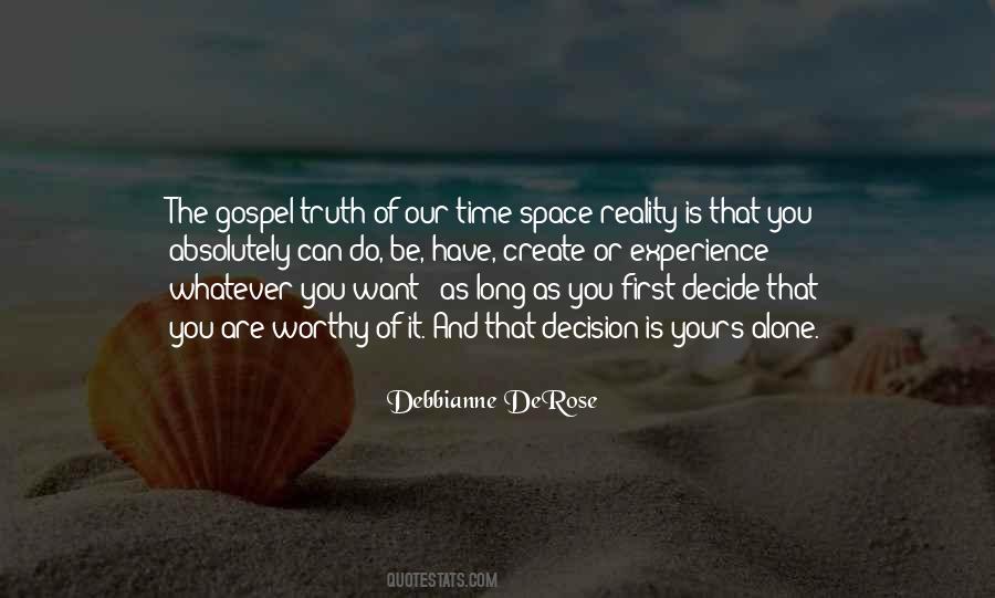 Quotes About Time Space #425677
