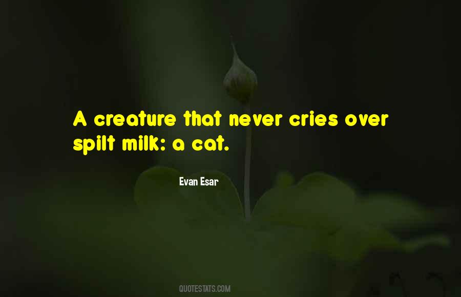 Quotes About Spilt Milk #55081