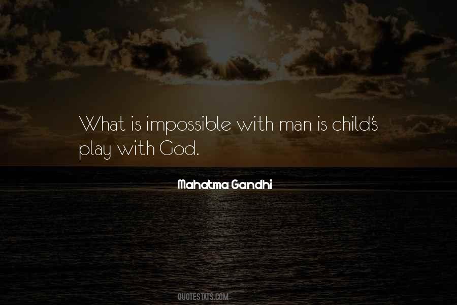 What Is Impossible Quotes #1421174