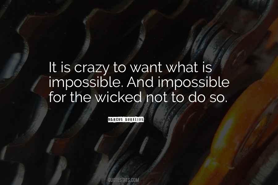 What Is Impossible Quotes #1574242