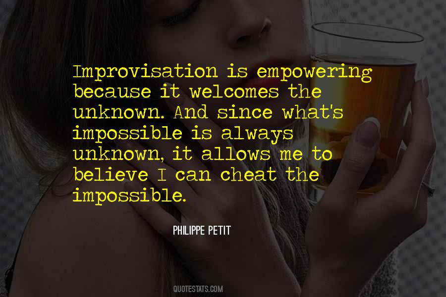What Is Impossible Quotes #17933