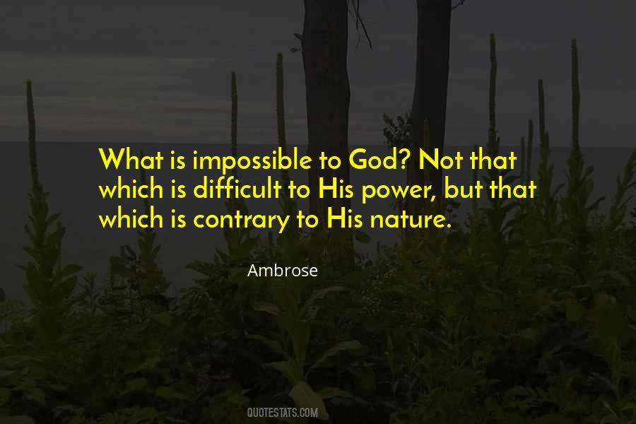 What Is Impossible Quotes #1866941