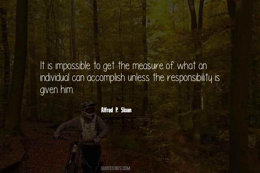 What Is Impossible Quotes #265522