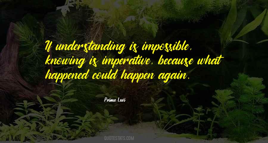 What Is Impossible Quotes #2887