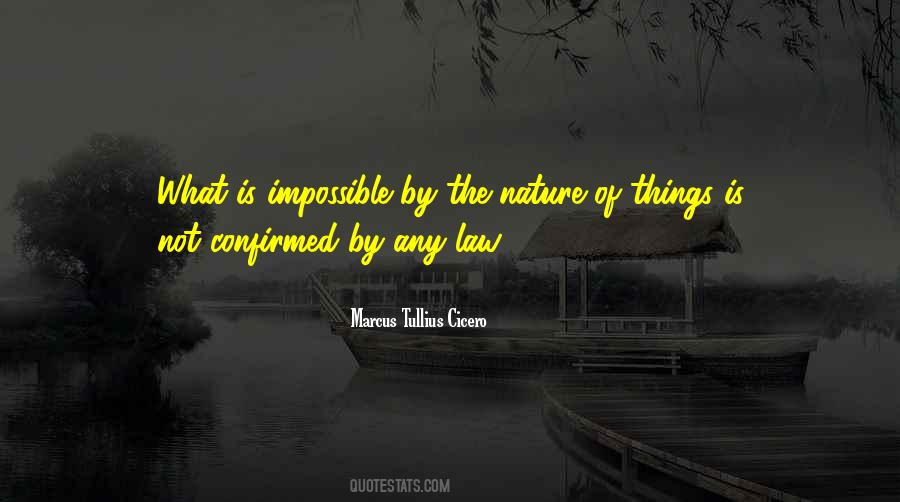 What Is Impossible Quotes #471903
