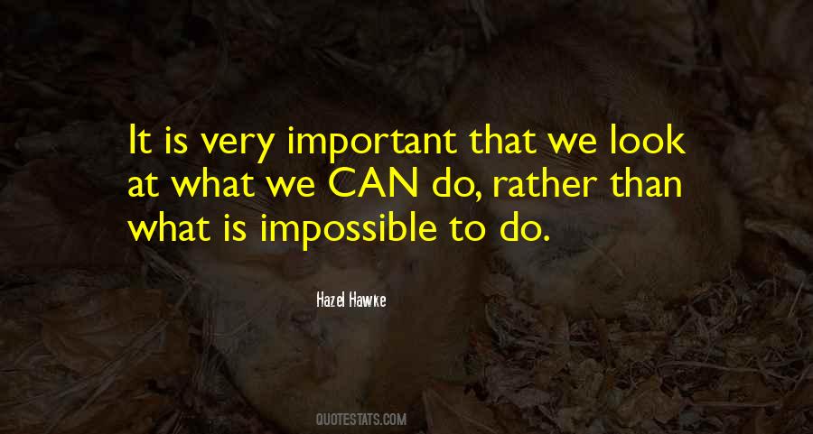 What Is Impossible Quotes #696393