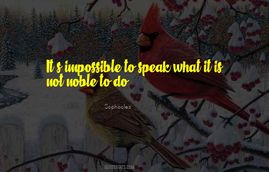 What Is Impossible Quotes #82665