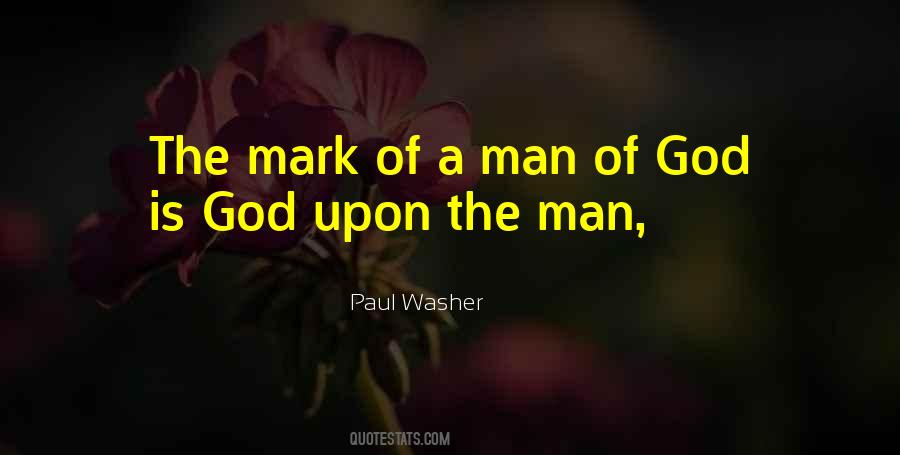 Quotes About Man Of God #151597