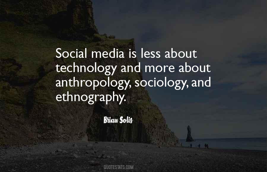Social Anthropology Quotes #444492