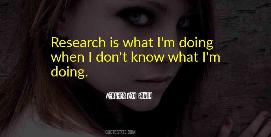 Quotes About Research Science #268360