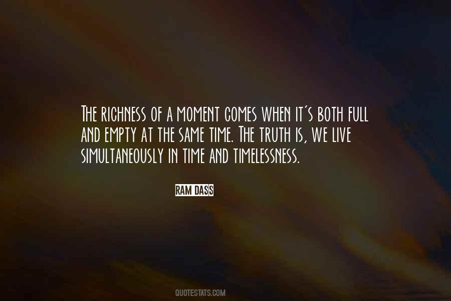 Quotes About Timelessness #1815468