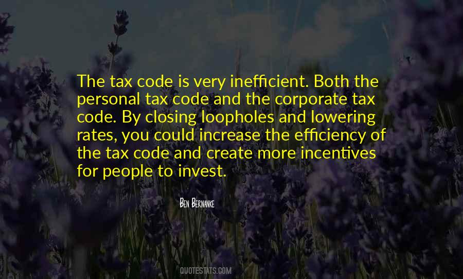 Tax Incentives Quotes #1463052
