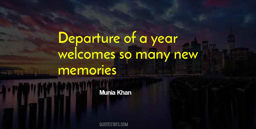 Quotes About New Memories #1160347