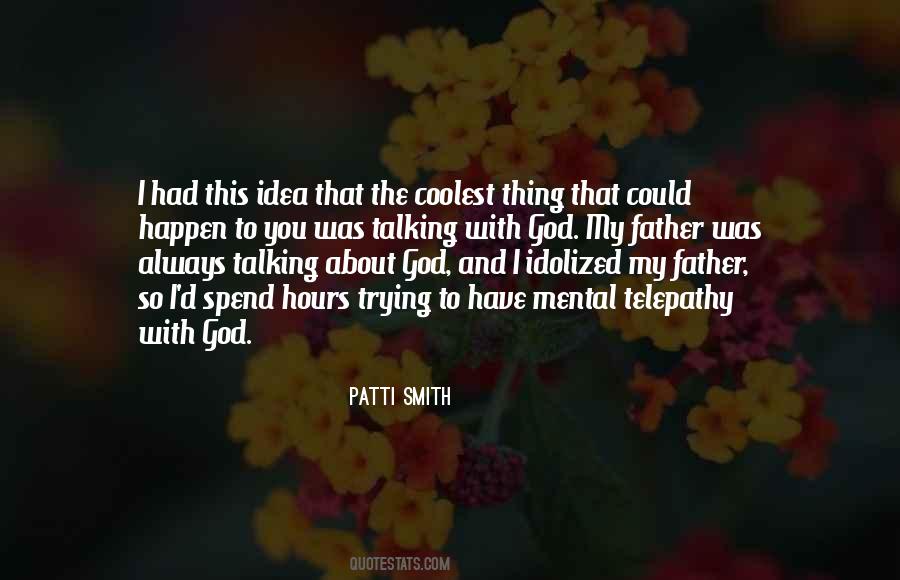 Quotes About Talking About God #1314332