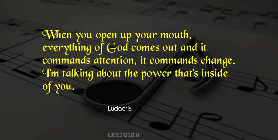 Quotes About Talking About God #529119