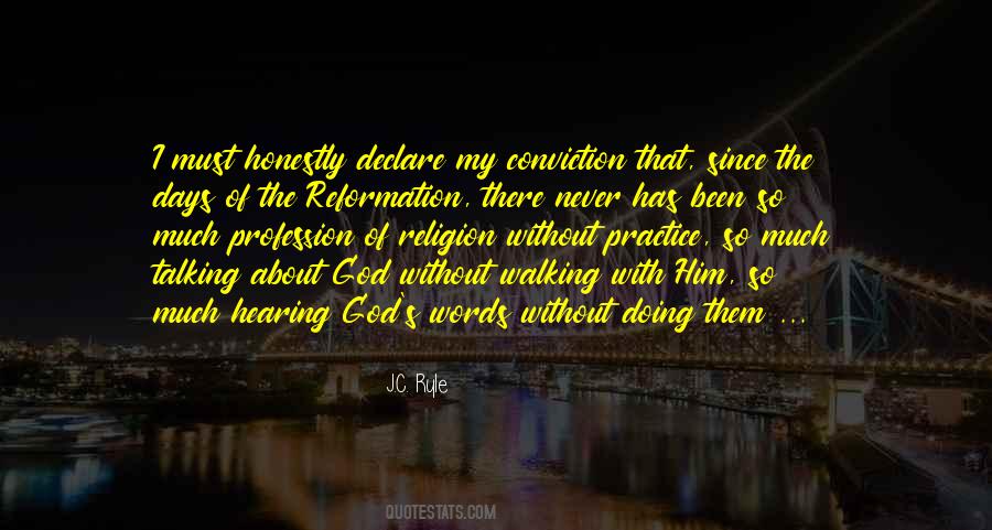 Quotes About Talking About God #738071