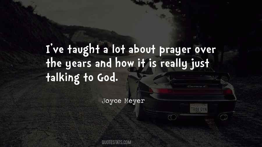 Quotes About Talking About God #932348