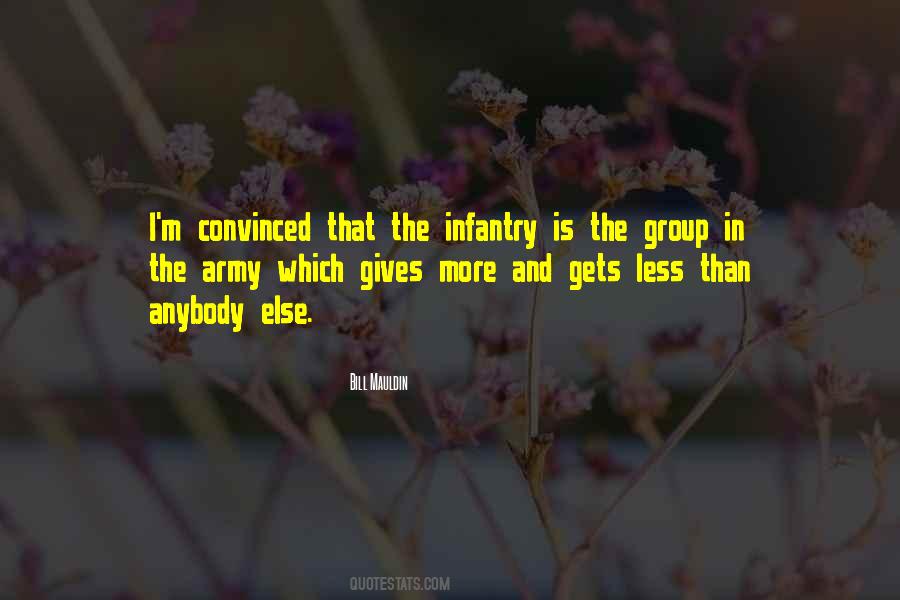 Quotes About Army Infantry #1197840