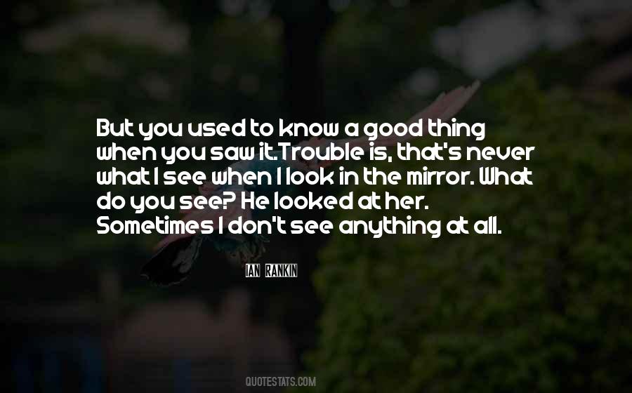 Quotes About What You See In The Mirror #1723595