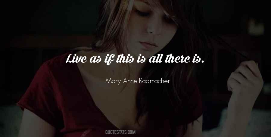 Live As If Quotes #1098282