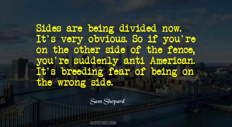 Being Divided Quotes #1012053