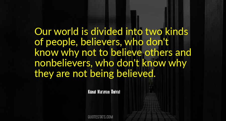 Being Divided Quotes #1839819