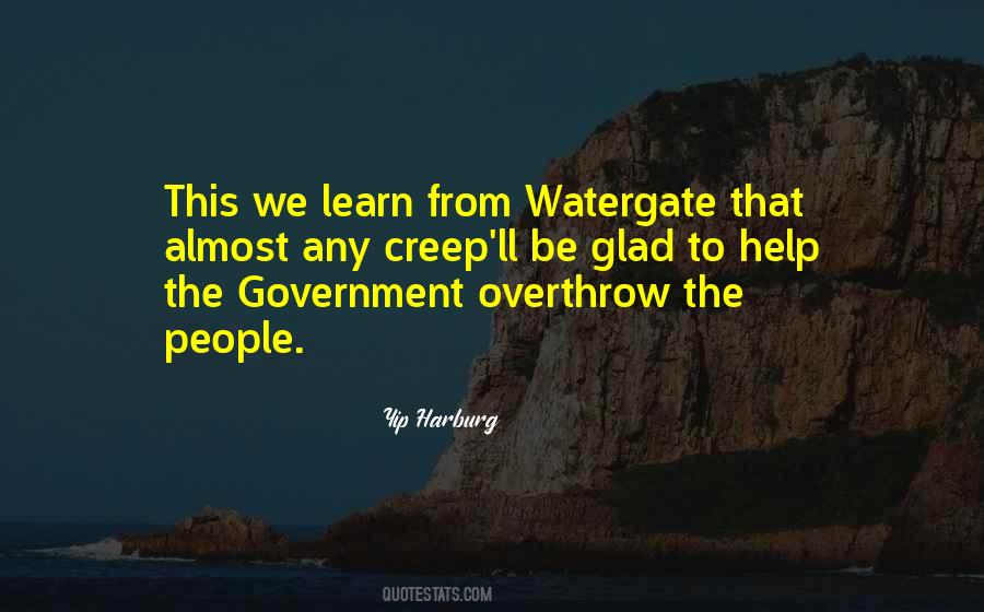 Quotes About Watergate #1059082