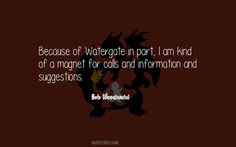 Quotes About Watergate #1222027