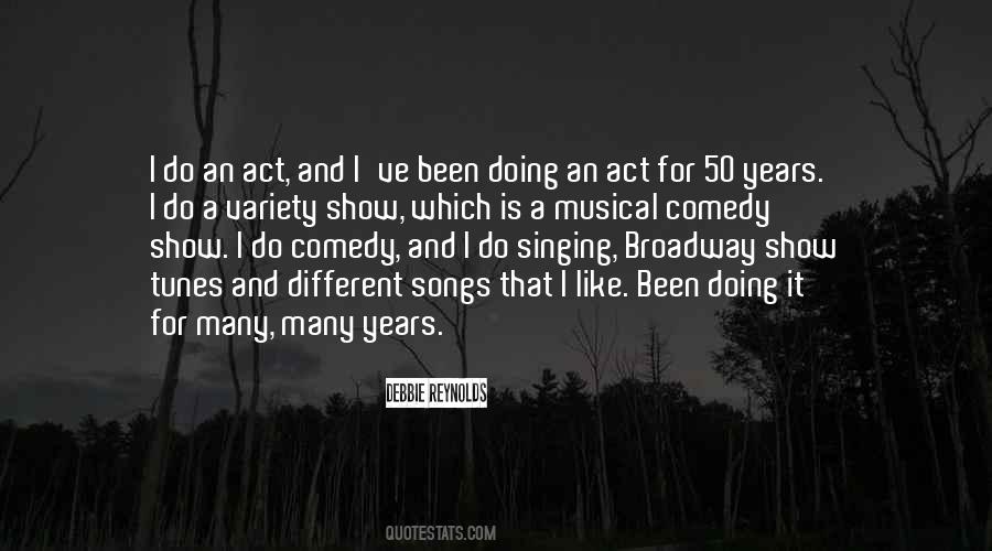 Quotes About Broadway #1214762