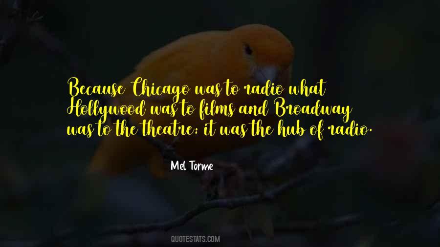 Quotes About Broadway #1216653