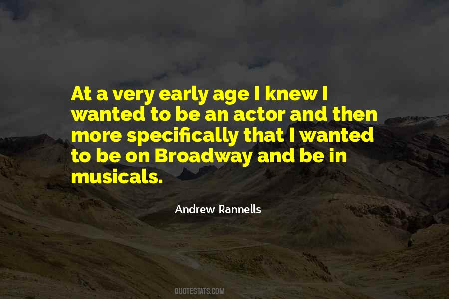 Quotes About Broadway #1257487