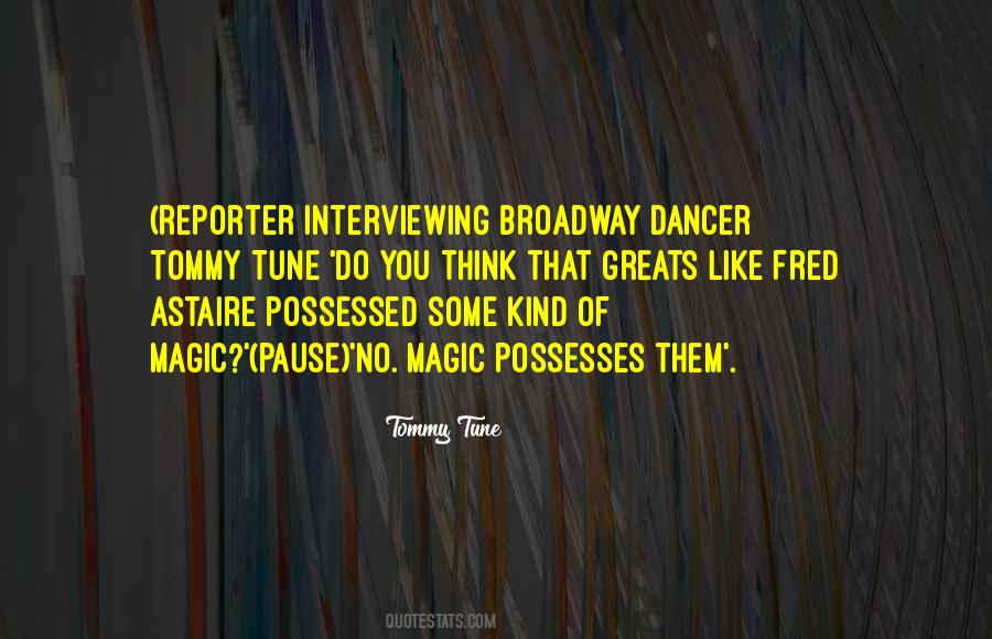 Quotes About Broadway #1293637